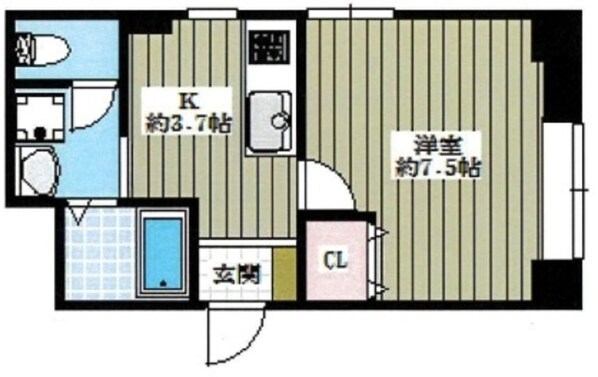 ALT本郷の物件間取画像